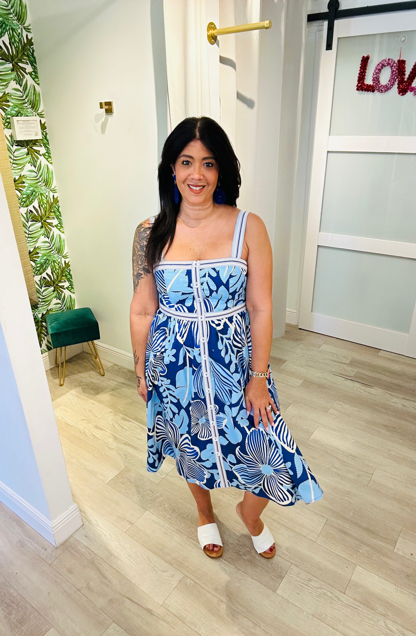Coastal Garden Dress