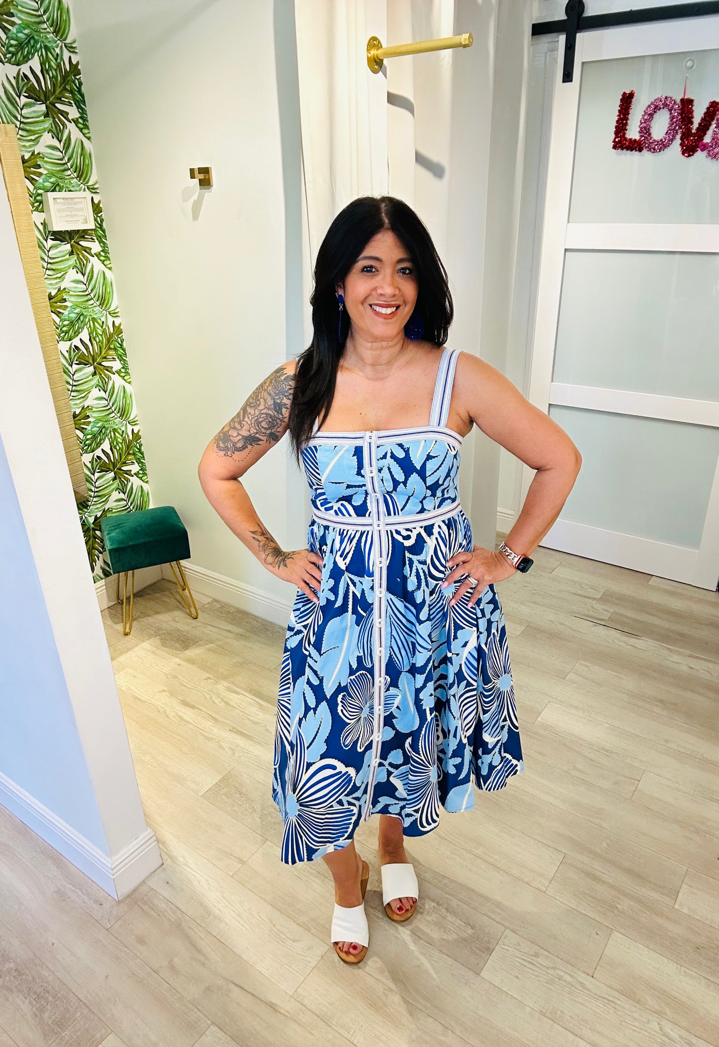 Coastal Garden Dress