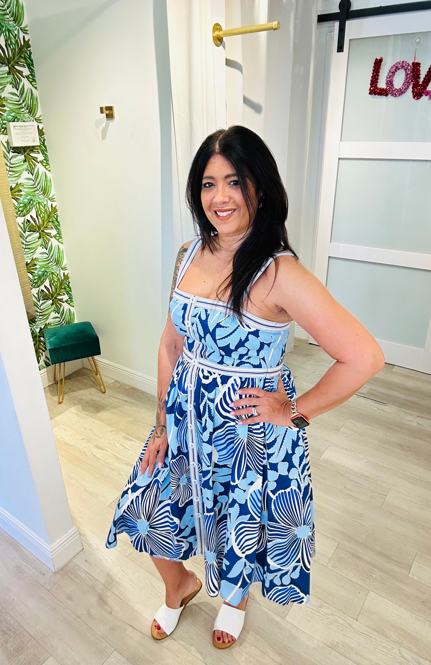 Coastal Garden Dress