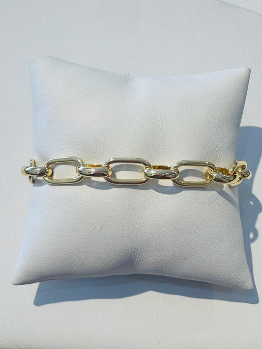 Oval Link Bracelet