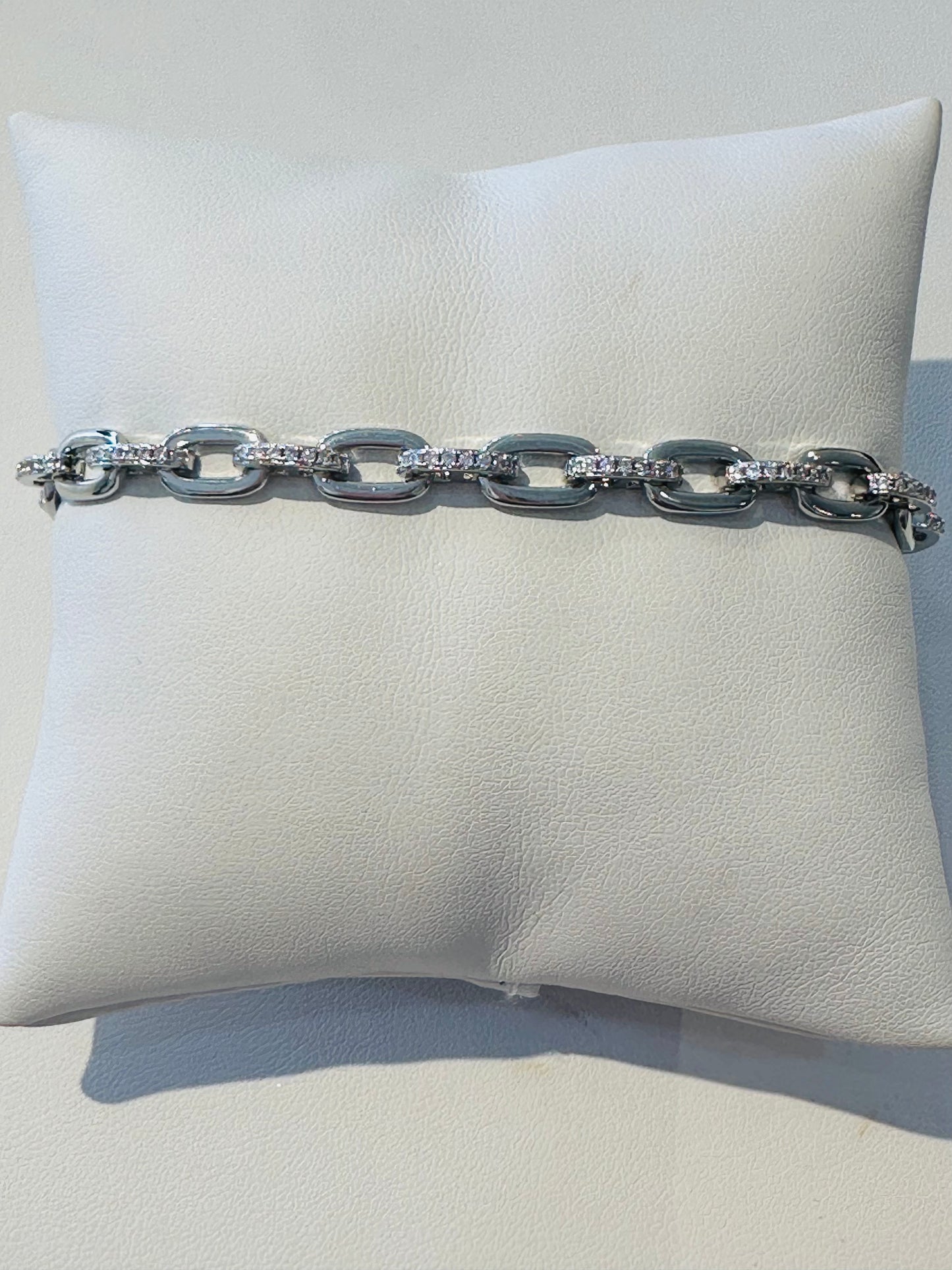 Pave Link Bracelet