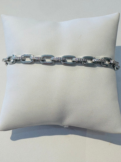 Pave Link Bracelet