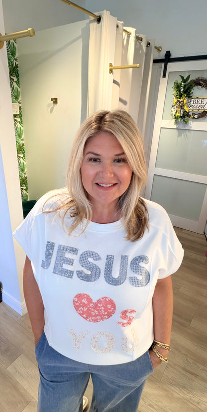 Jesus Loves You Sweatshirt