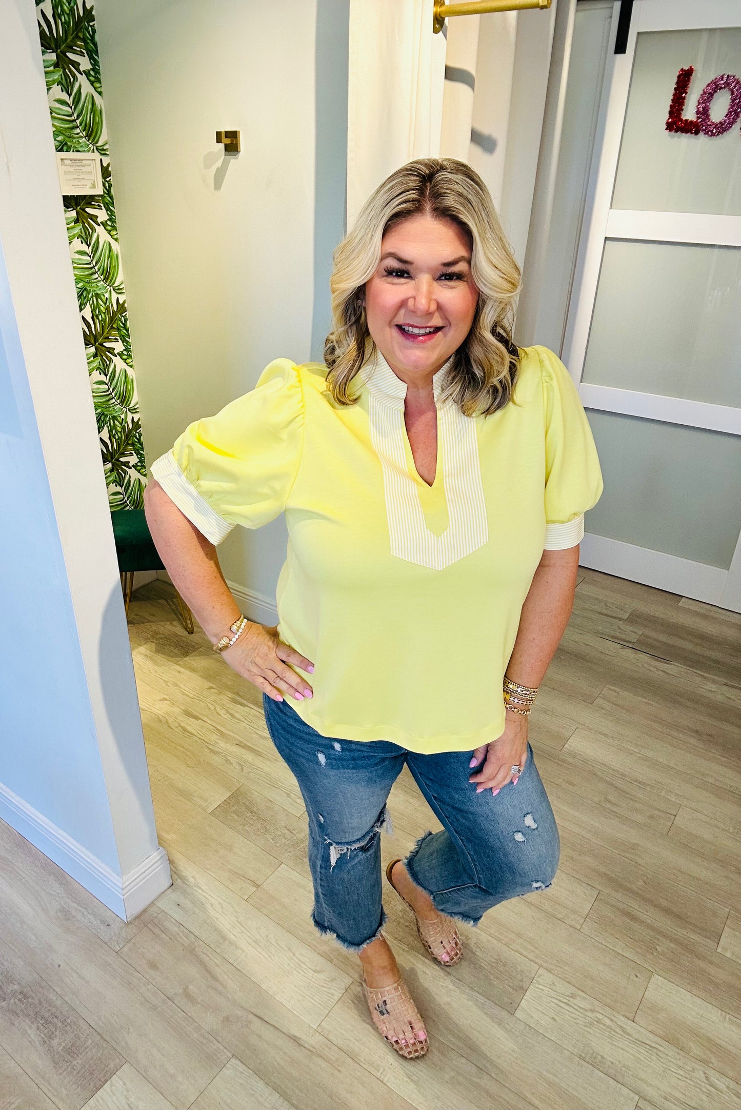 The Sunny Stripe Top