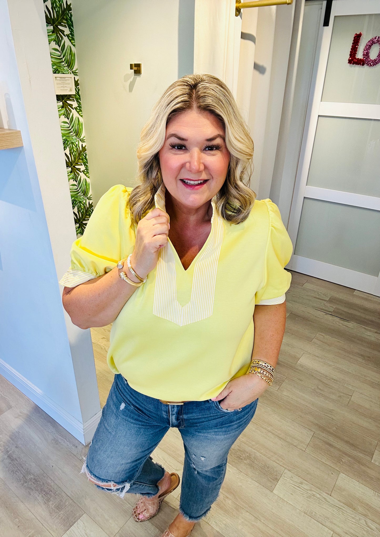 The Sunny Stripe Top