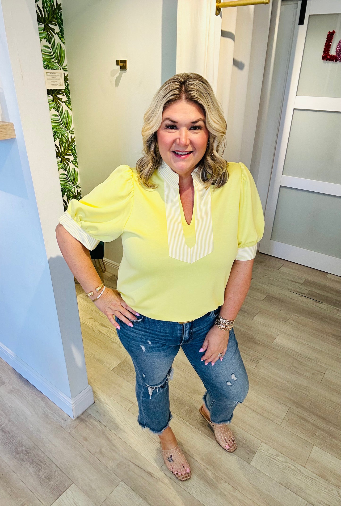 The Sunny Stripe Top