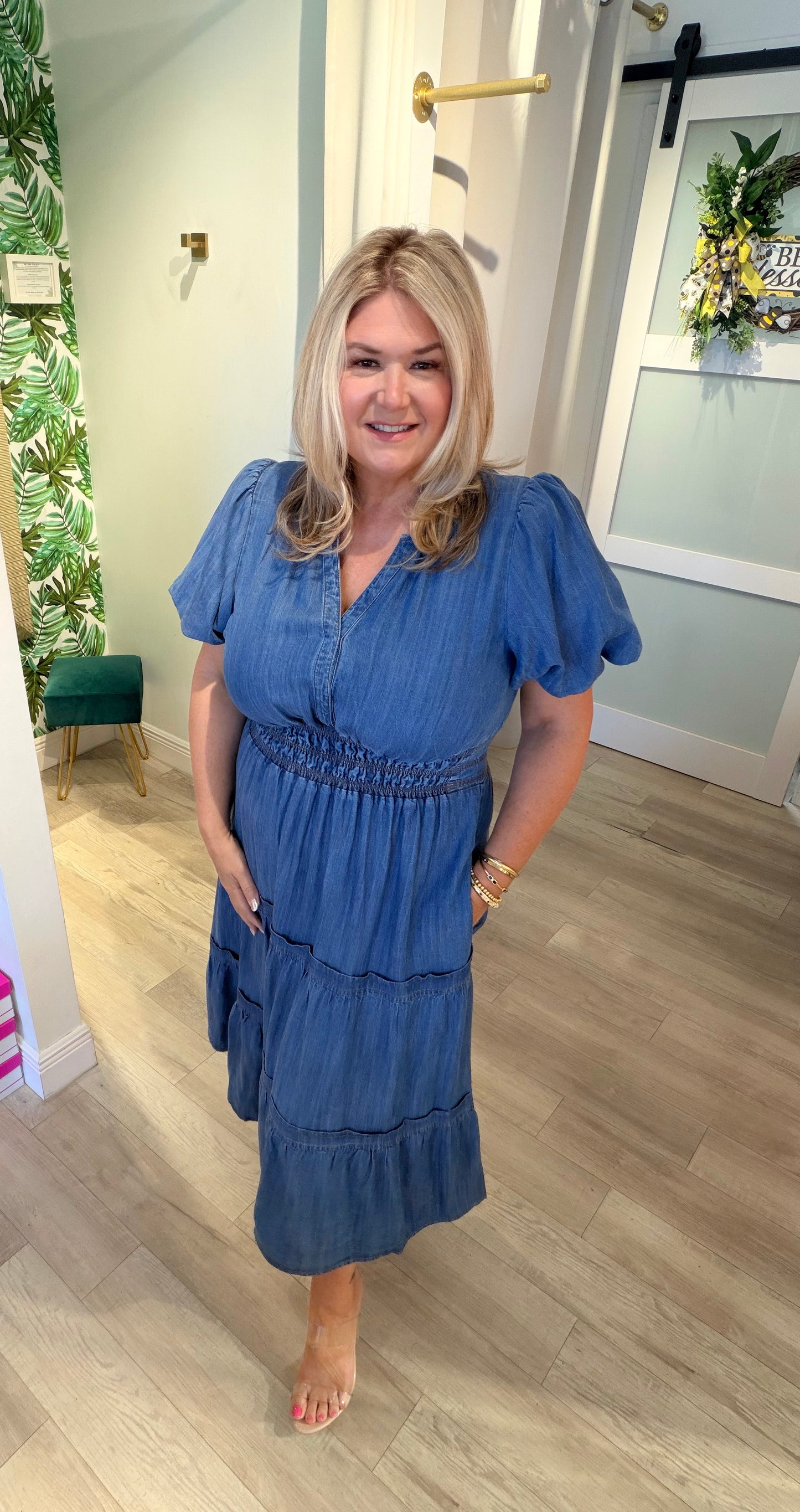 The Darla Denim Dress