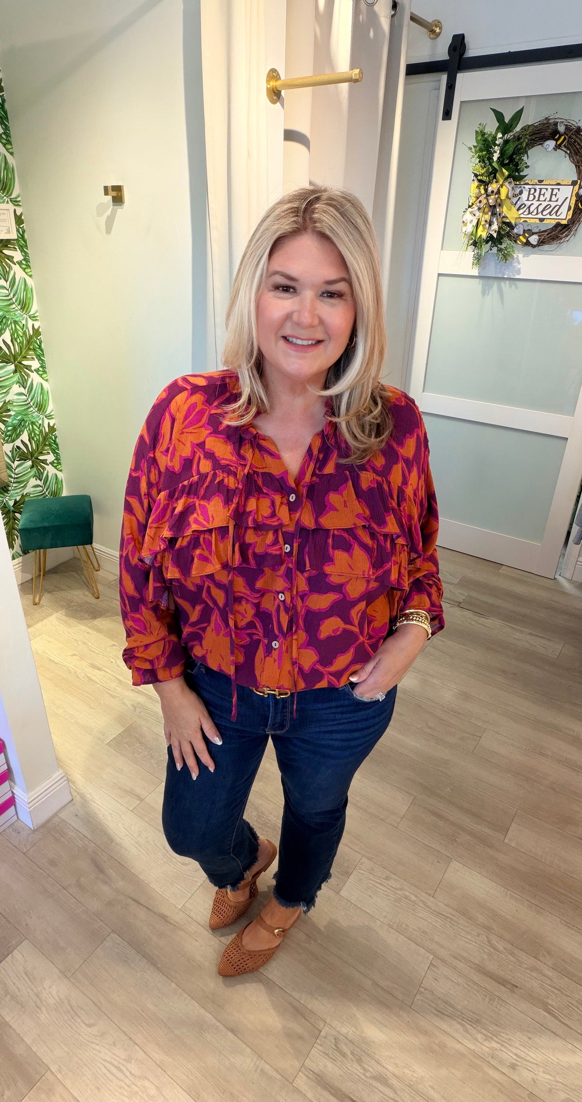 The Gypsy Floral Top
