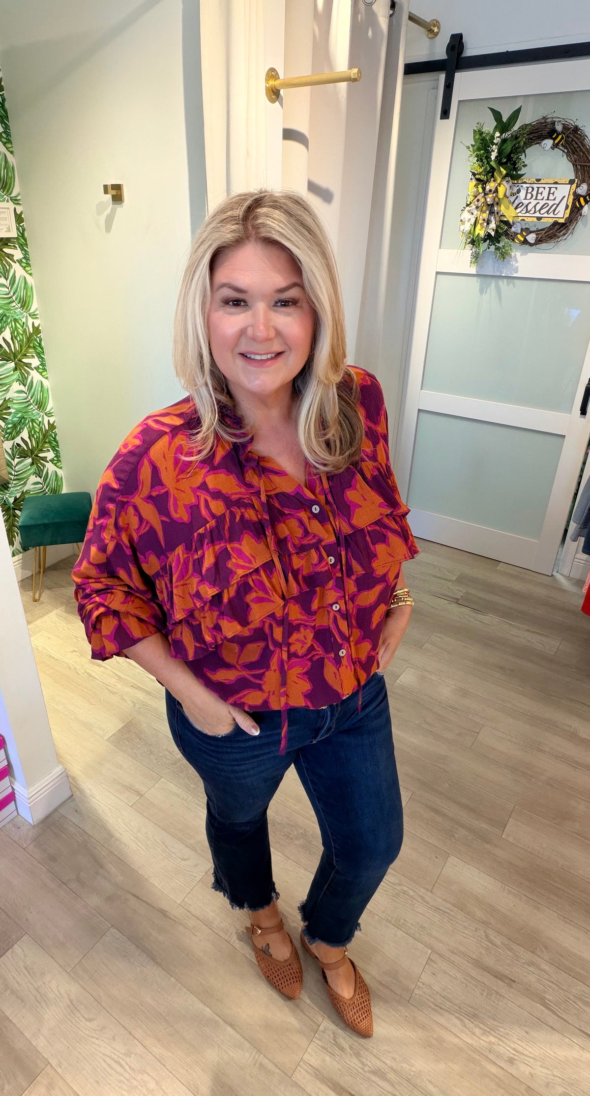 The Gypsy Floral Top