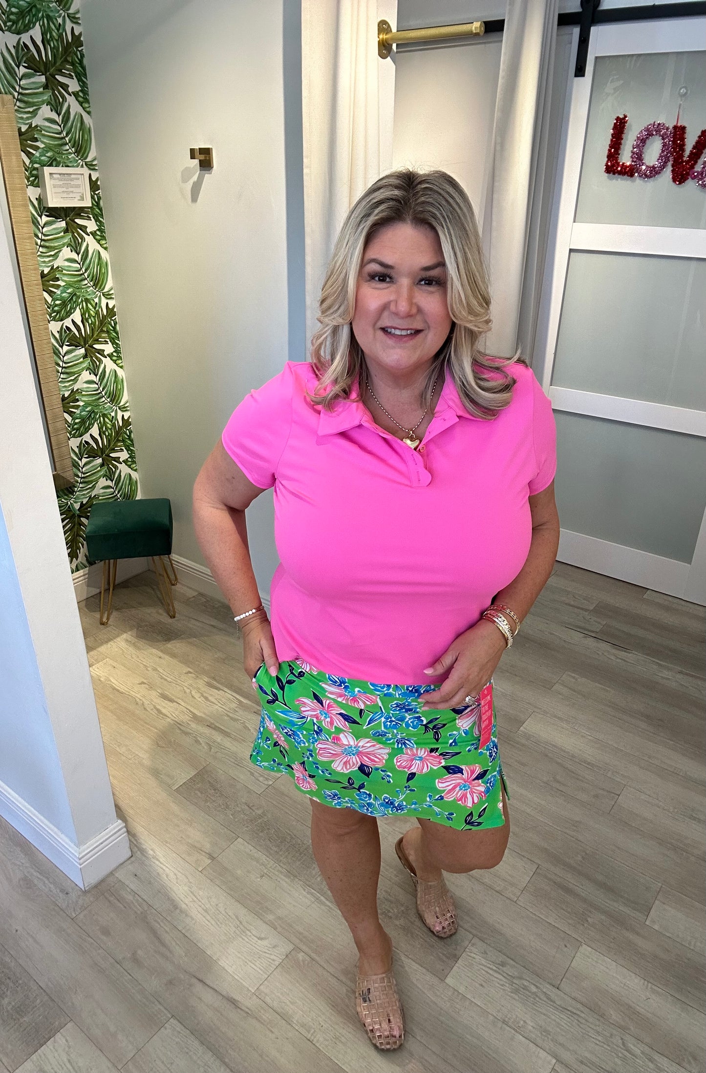 Key Lime Crush Skort