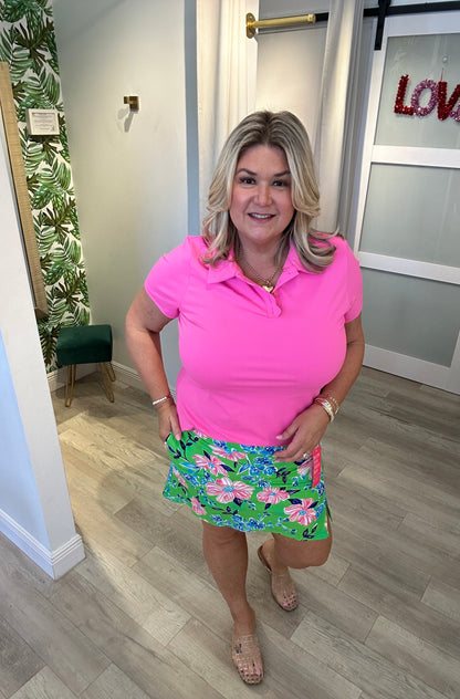 Key Lime Crush Skort