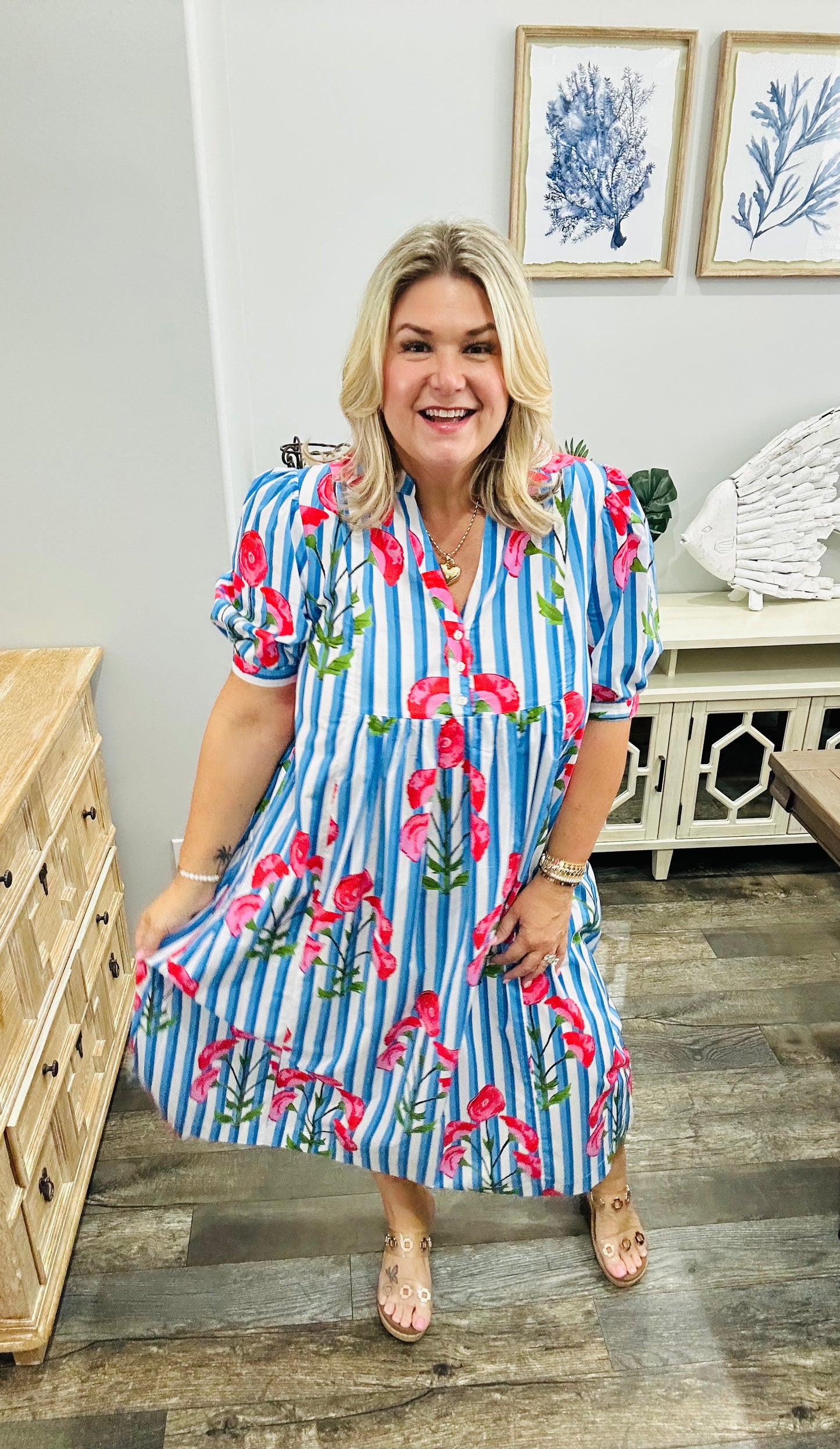 Seaside Bloom Dress