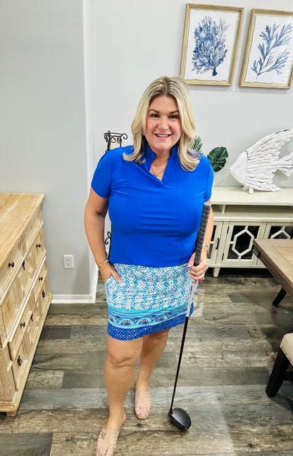 Blue Lagoon Skort