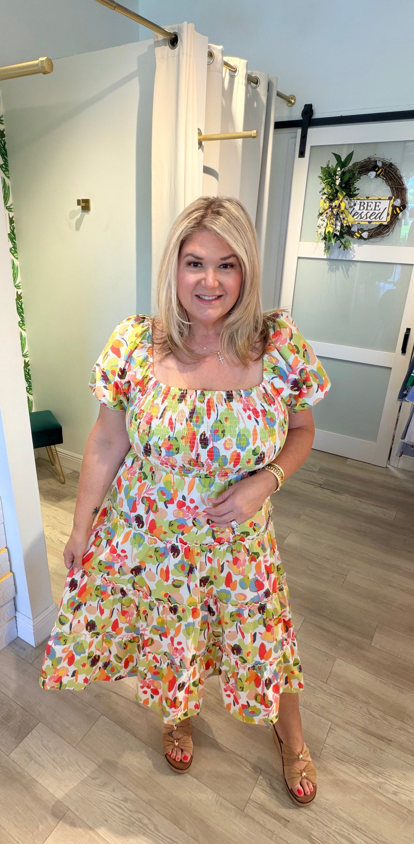 Falling Petals Dress
