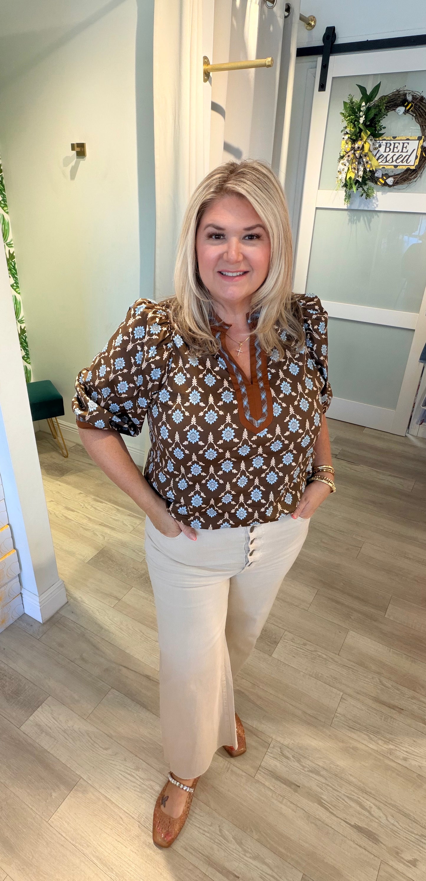The Vintage Wildflower Top
