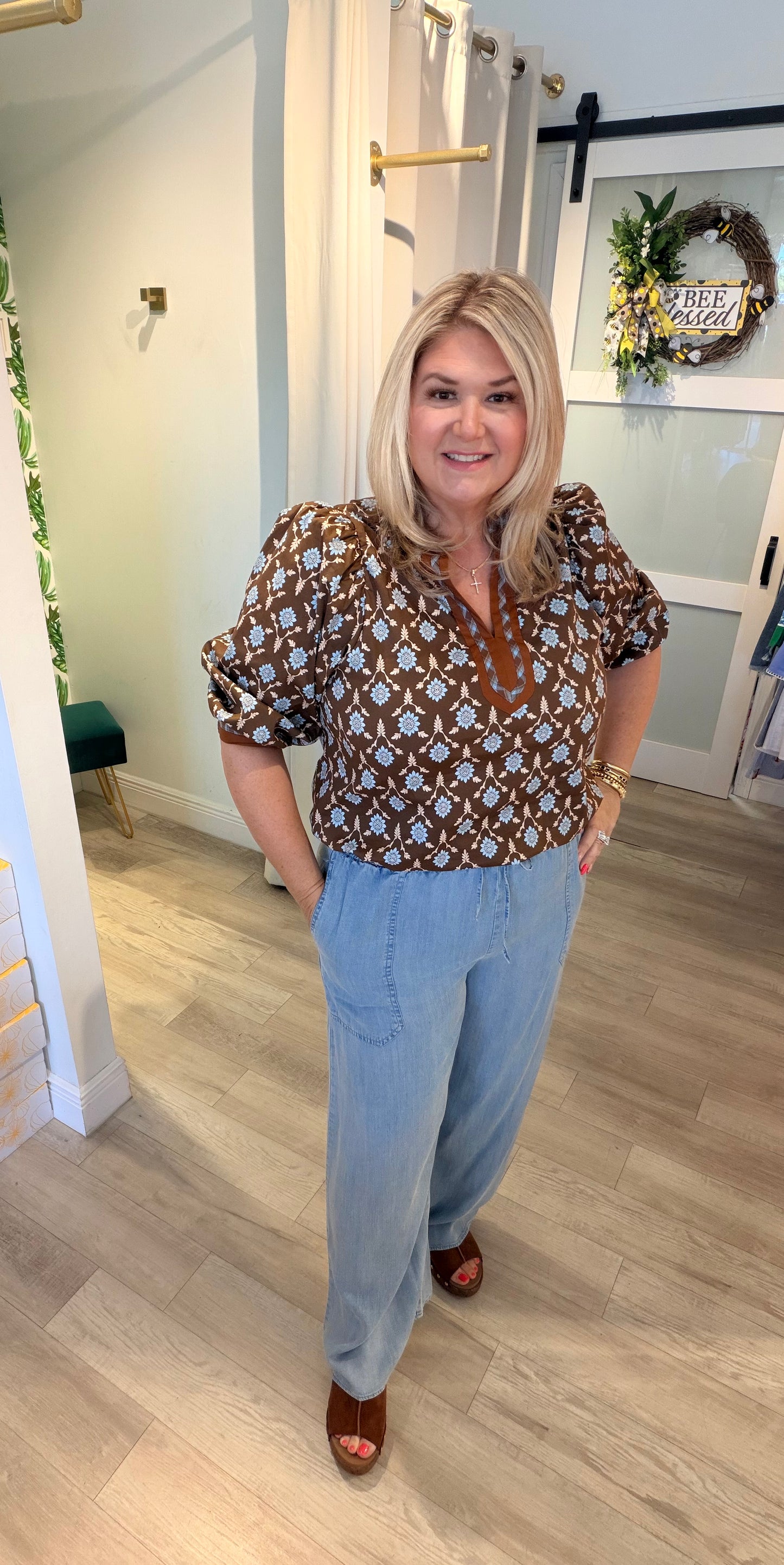 The Vintage Wildflower Top