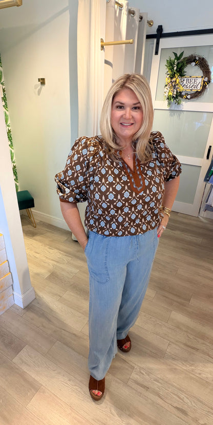 The Vintage Wildflower Top