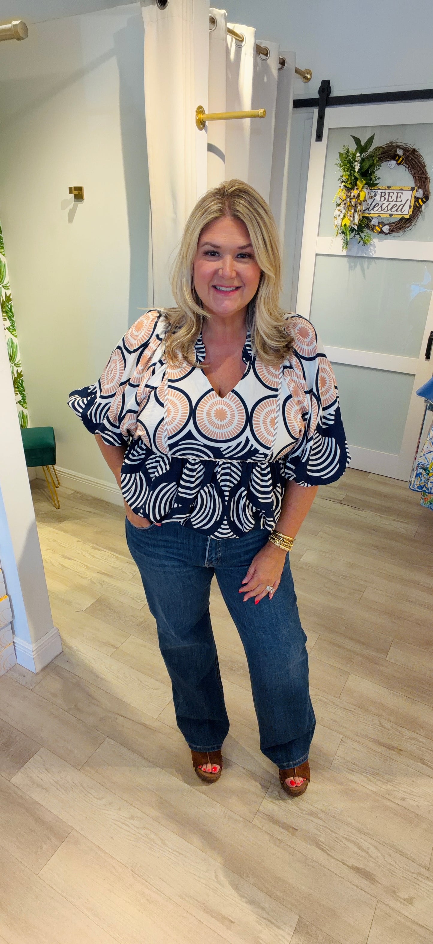 The Gold Medallion Top