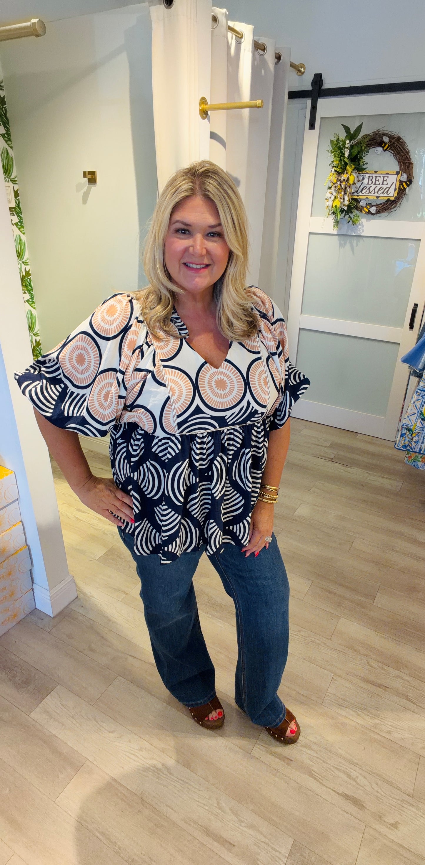 The Gold Medallion Top