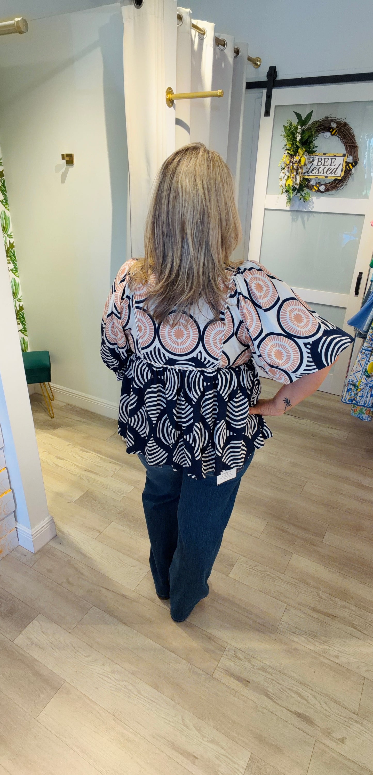 The Gold Medallion Top