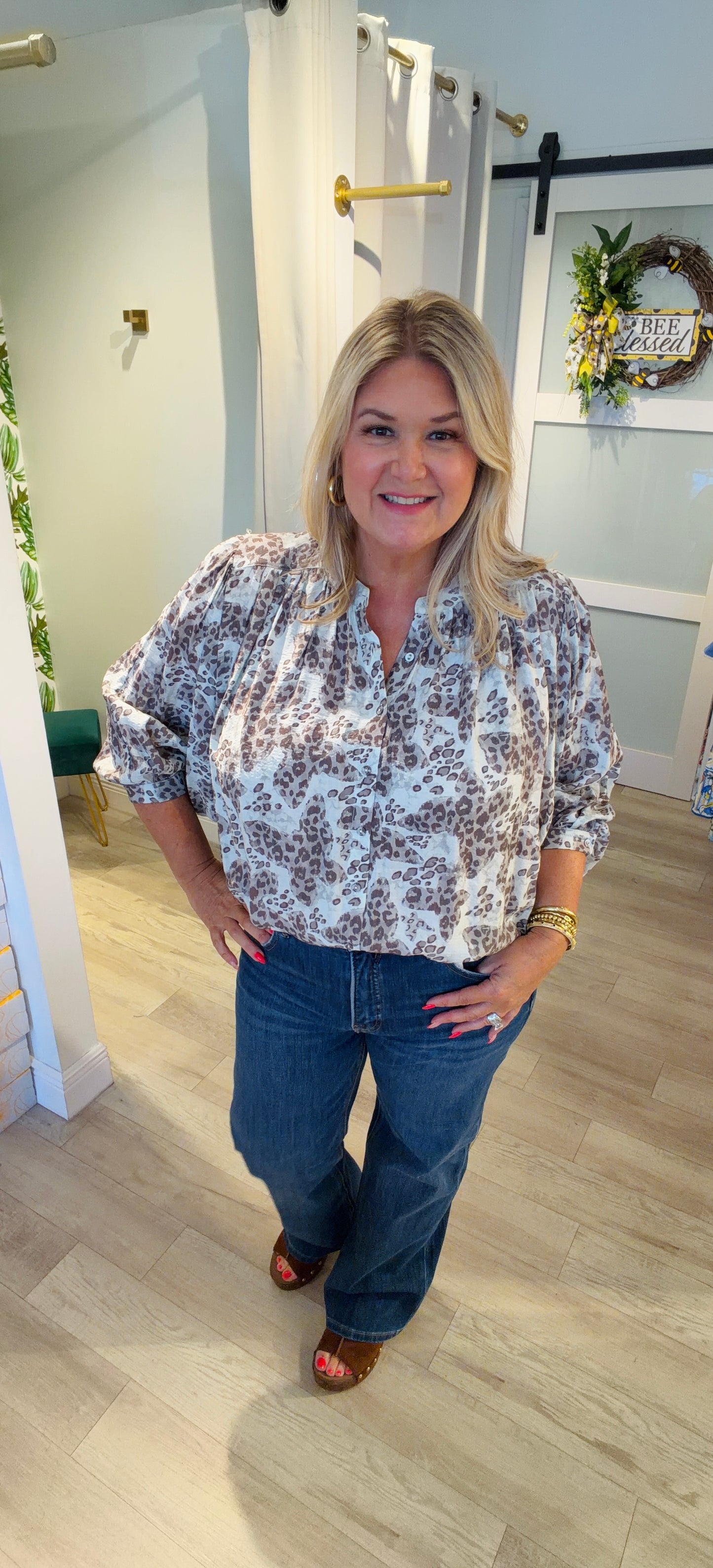 The Snow Leopard Top