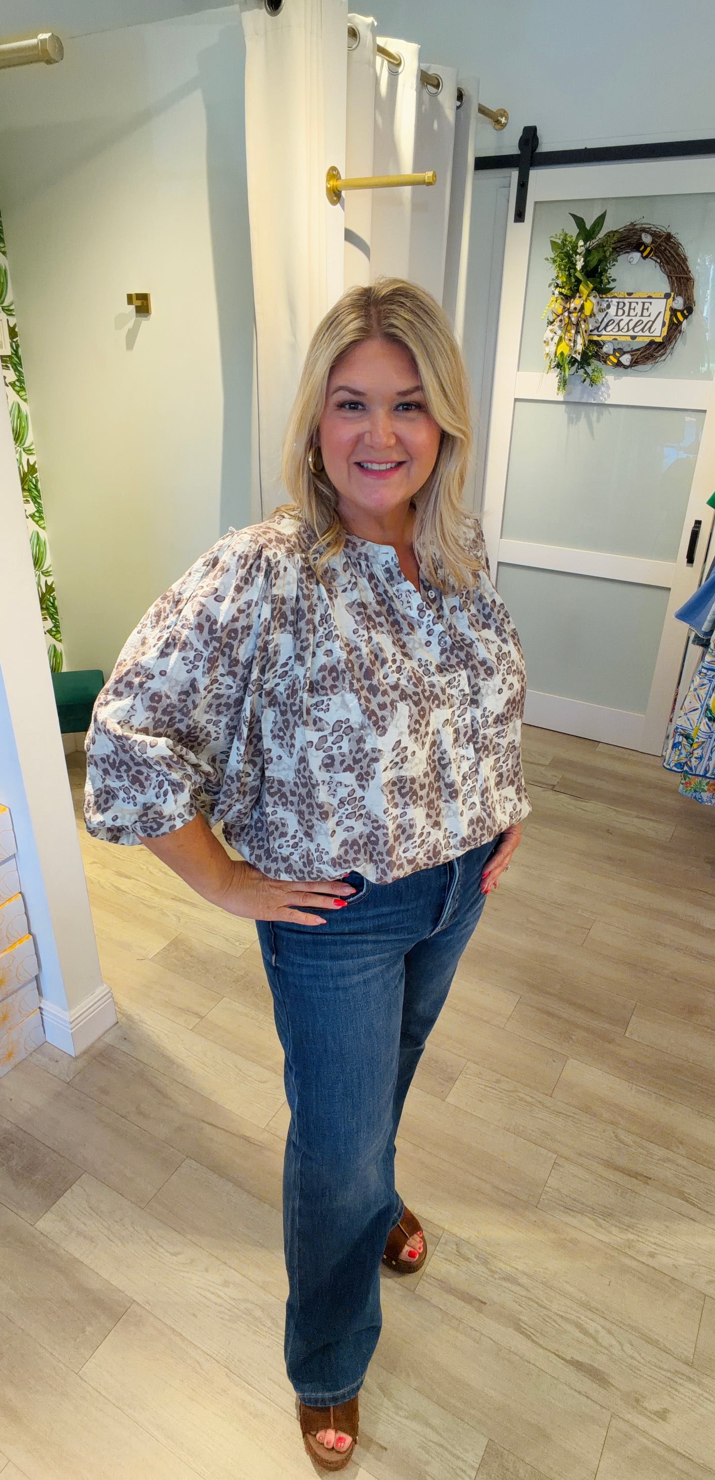 The Snow Leopard Top