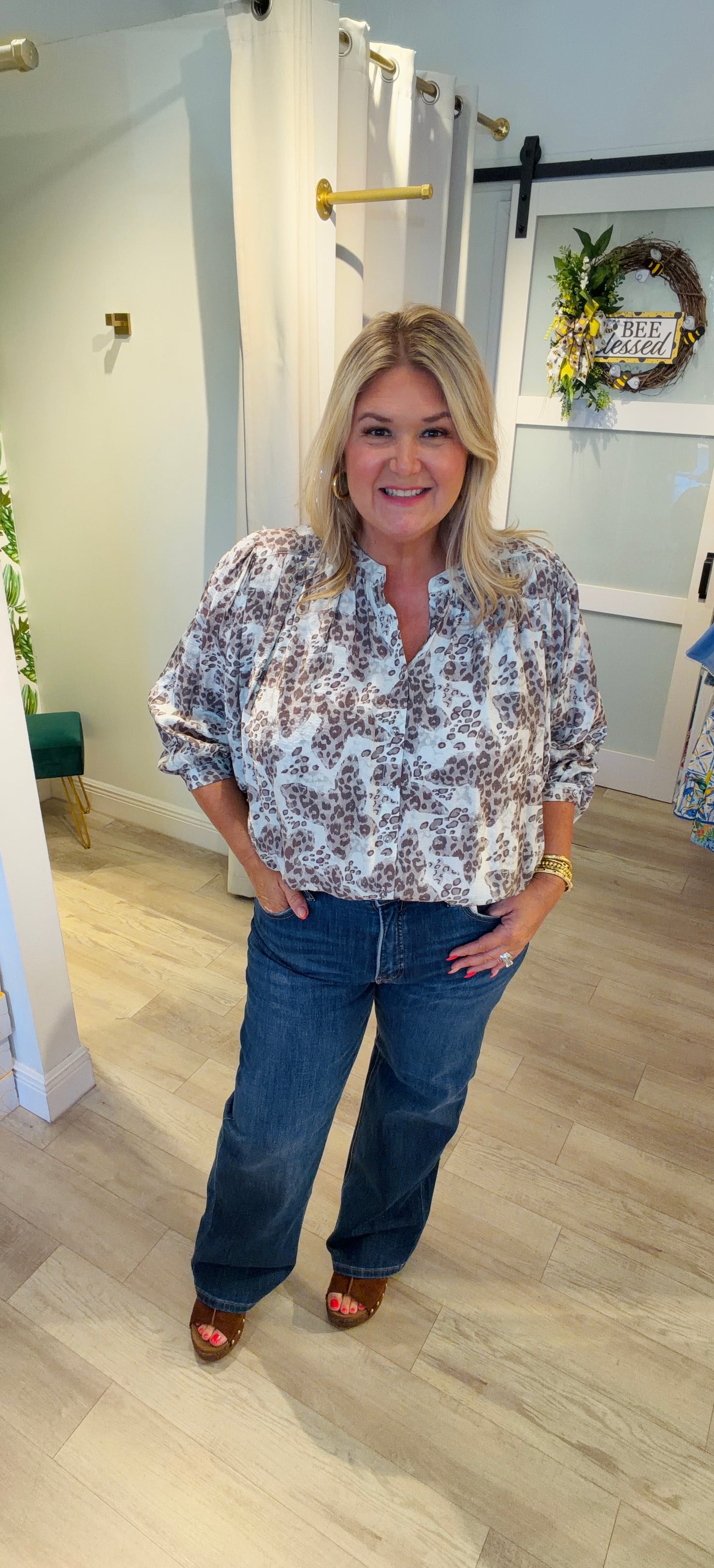 The Snow Leopard Top