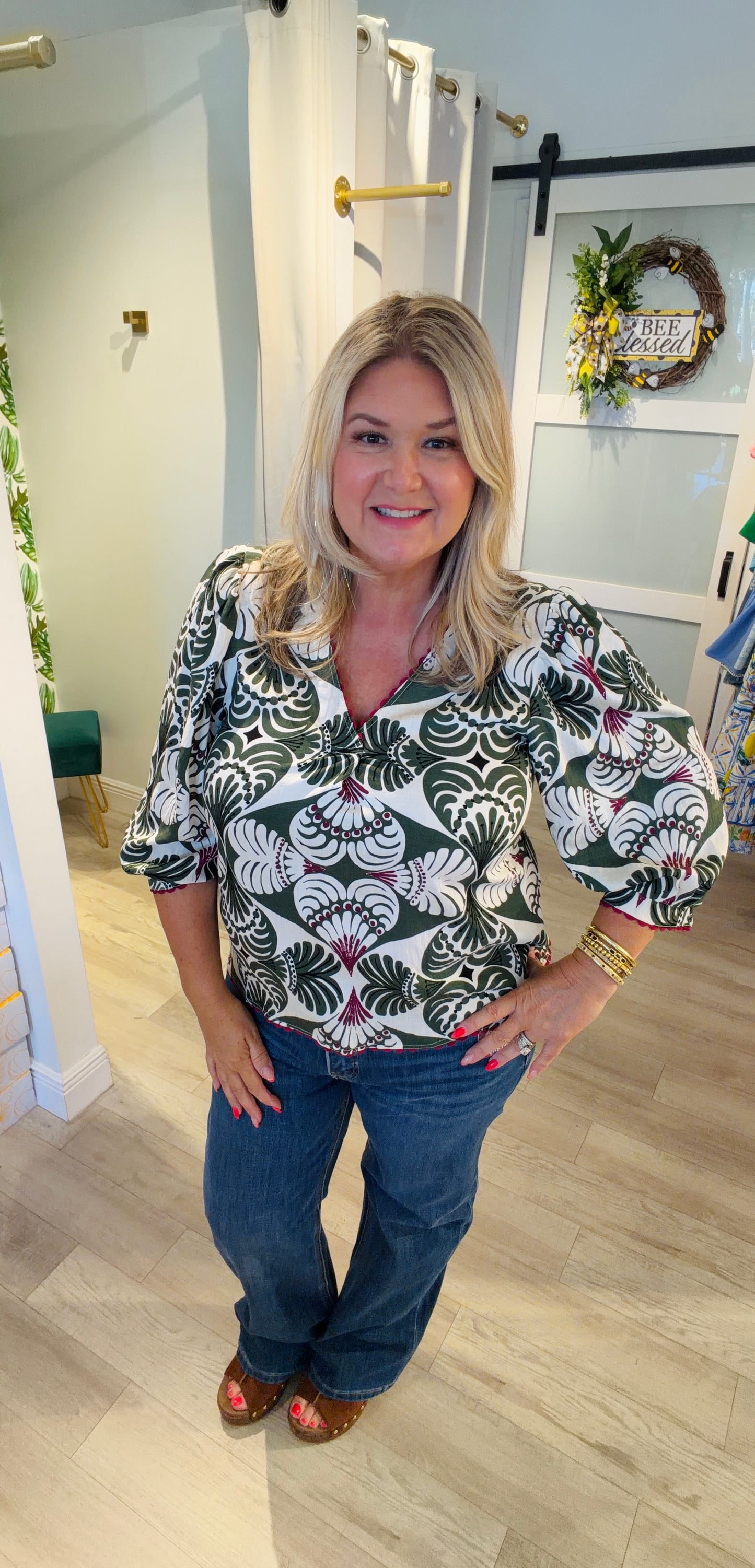 The Rustic Charm Top