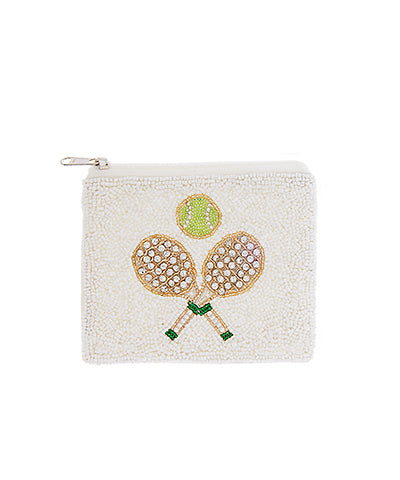 Large Beaded Coin Purse