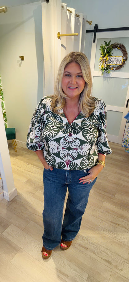 The Rustic Charm Top