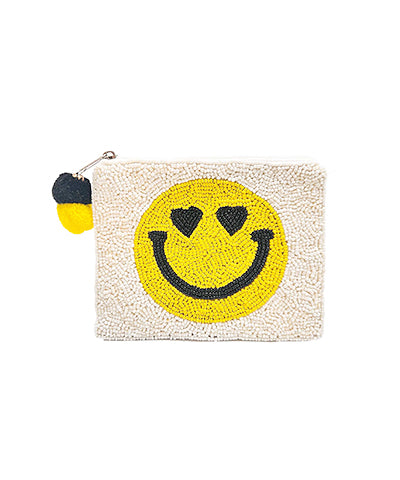Large Beaded Coin Purse