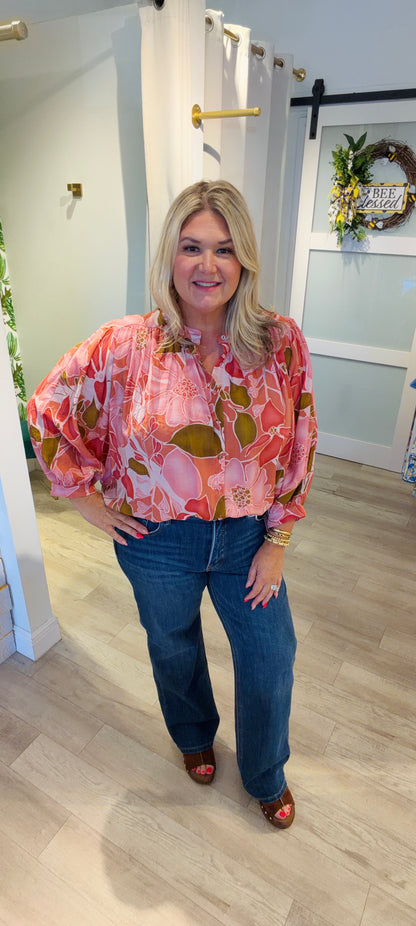 The Autumn Bloom Top