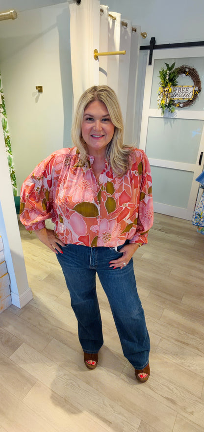 The Autumn Bloom Top