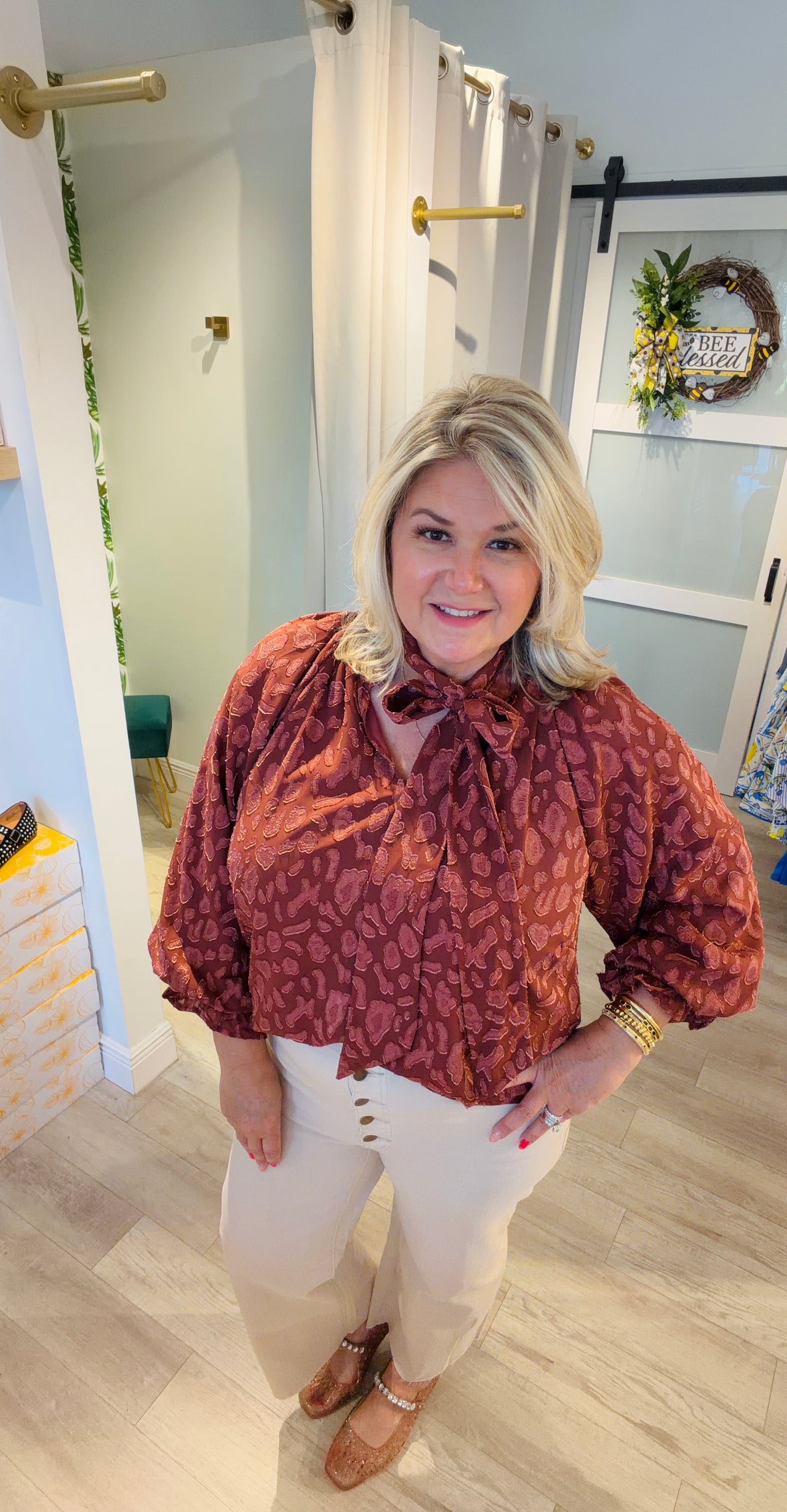 Untamed Elegance Top