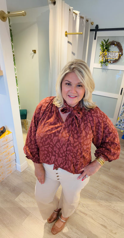 Untamed Elegance Top