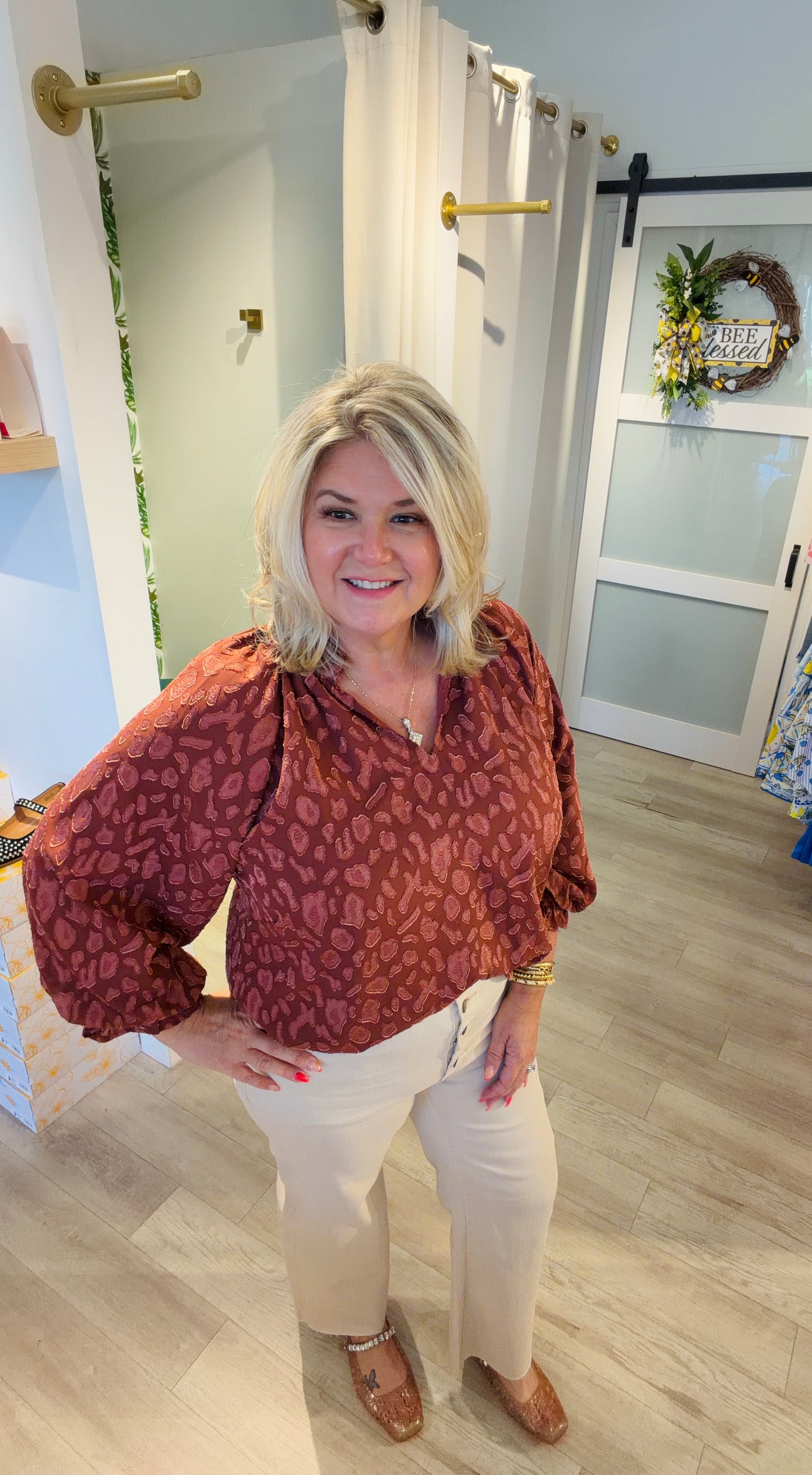 Untamed Elegance Top