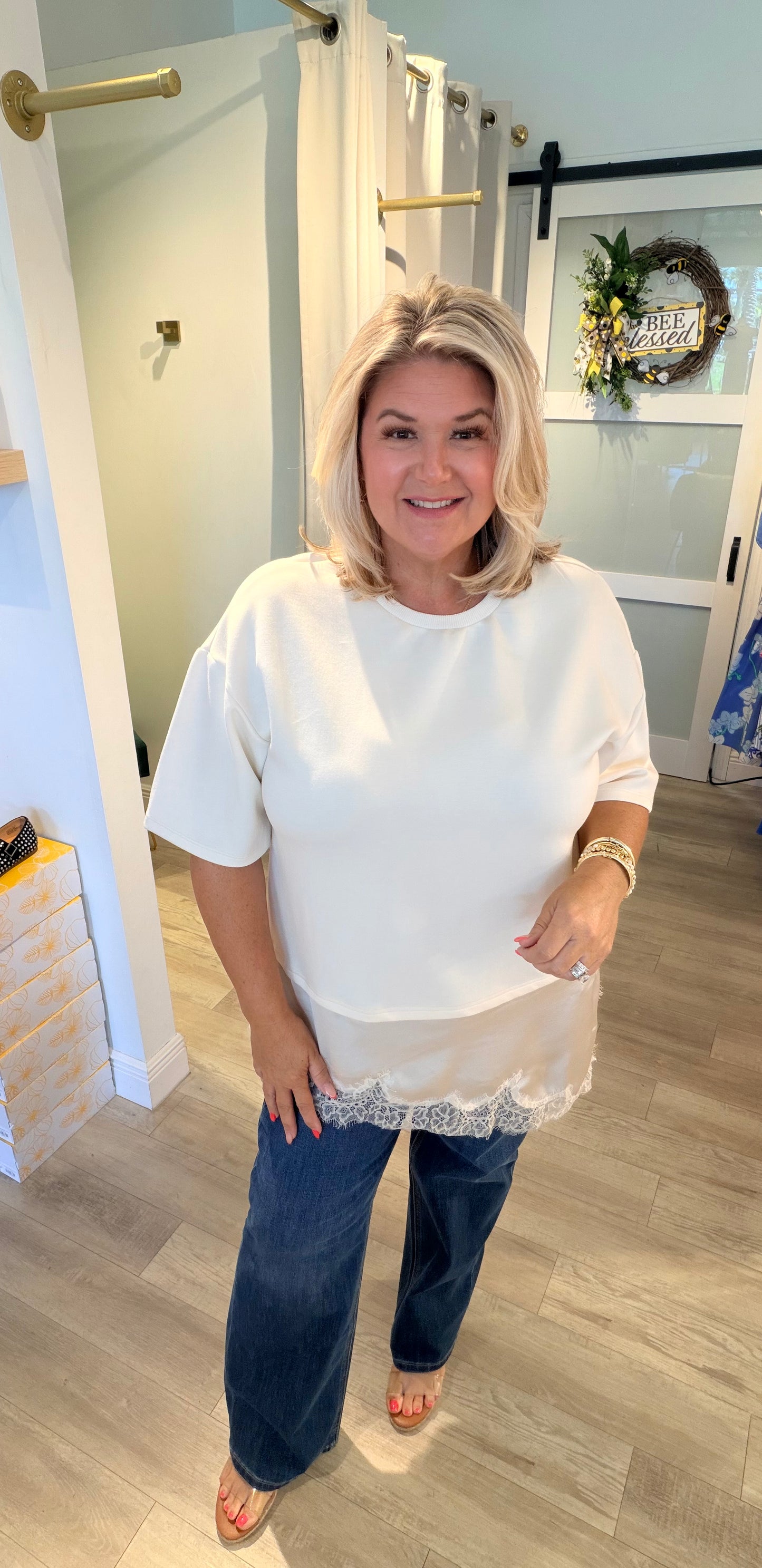 Lovely With Lace Top