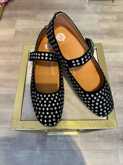 Rhinestone Ballerina Flats