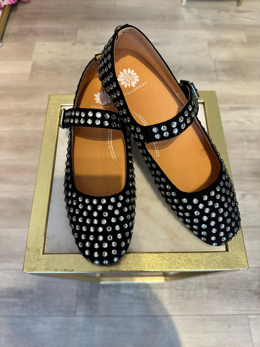Rhinestone Ballerina Flats