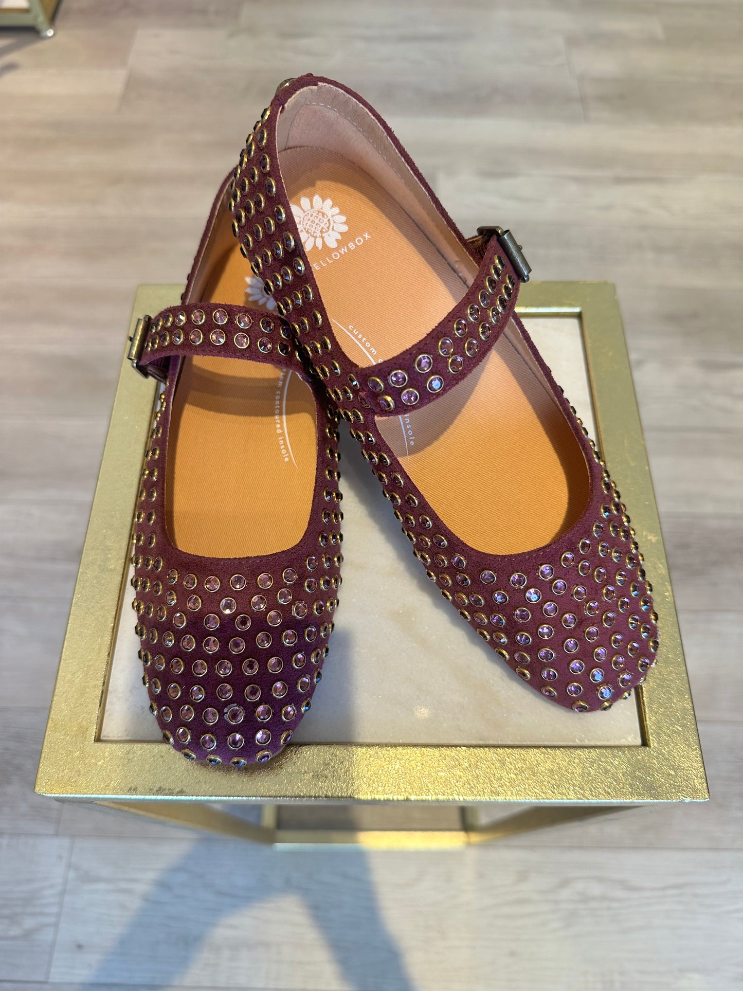 Rhinestone Ballerina Flats