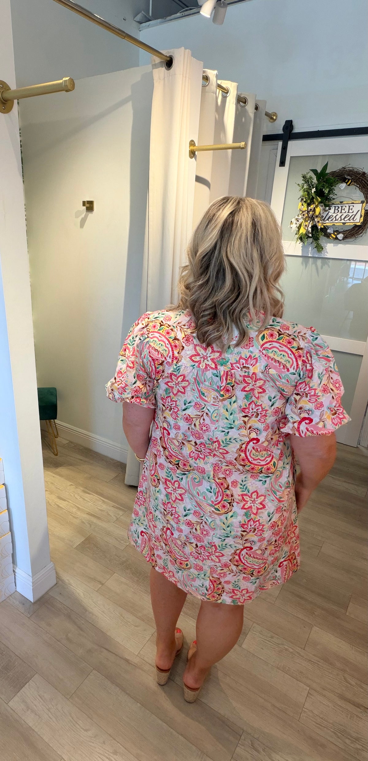 Pretty In Paisley Dress