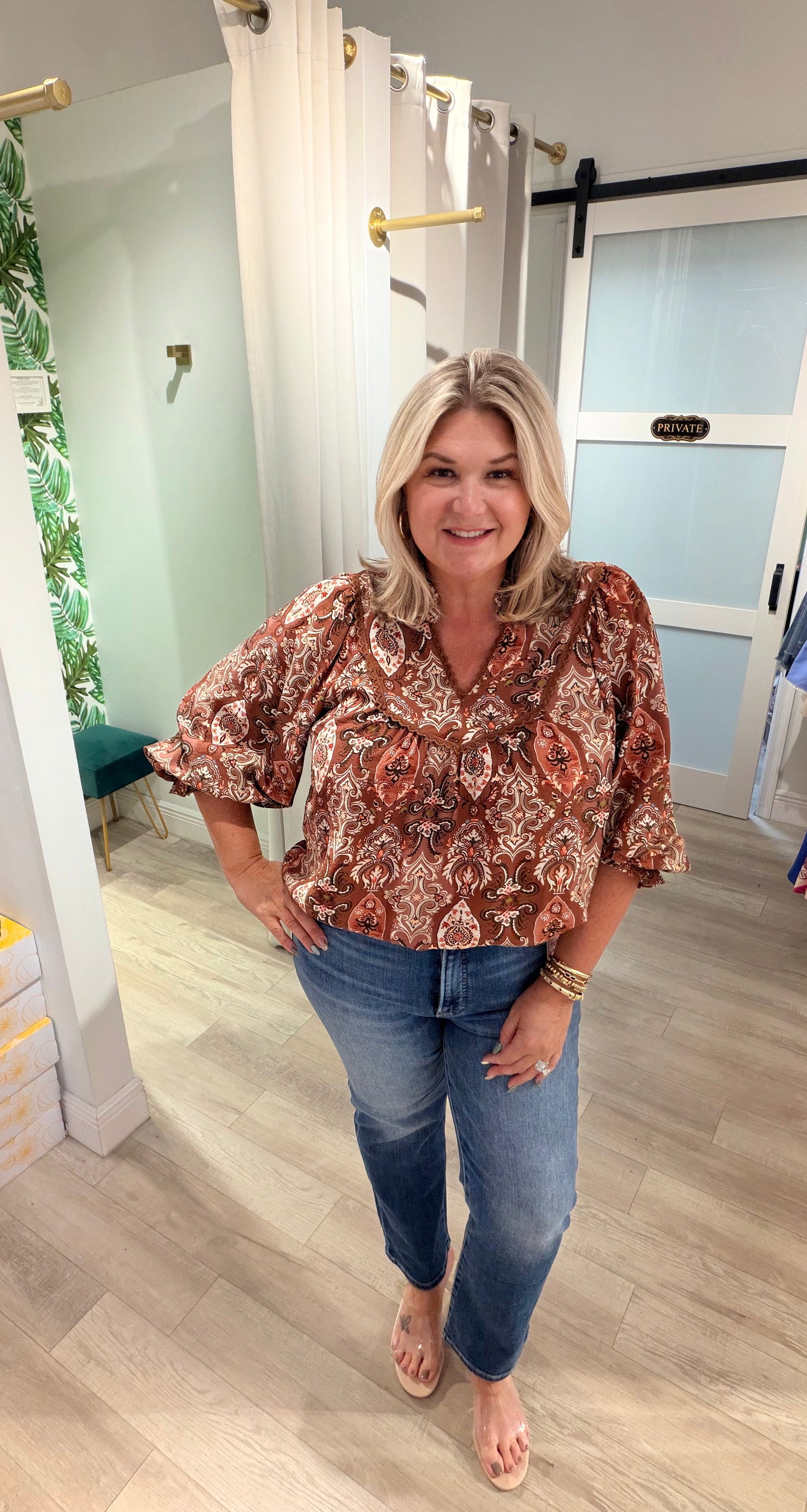 The Paisley & Poise Top