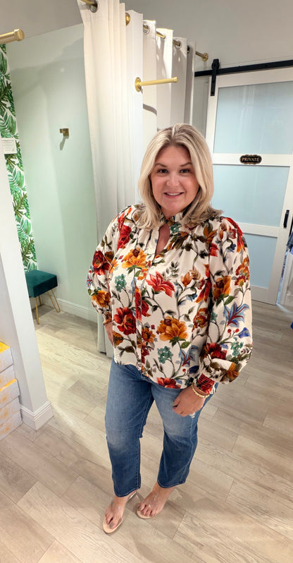 The Autumn Romance Top