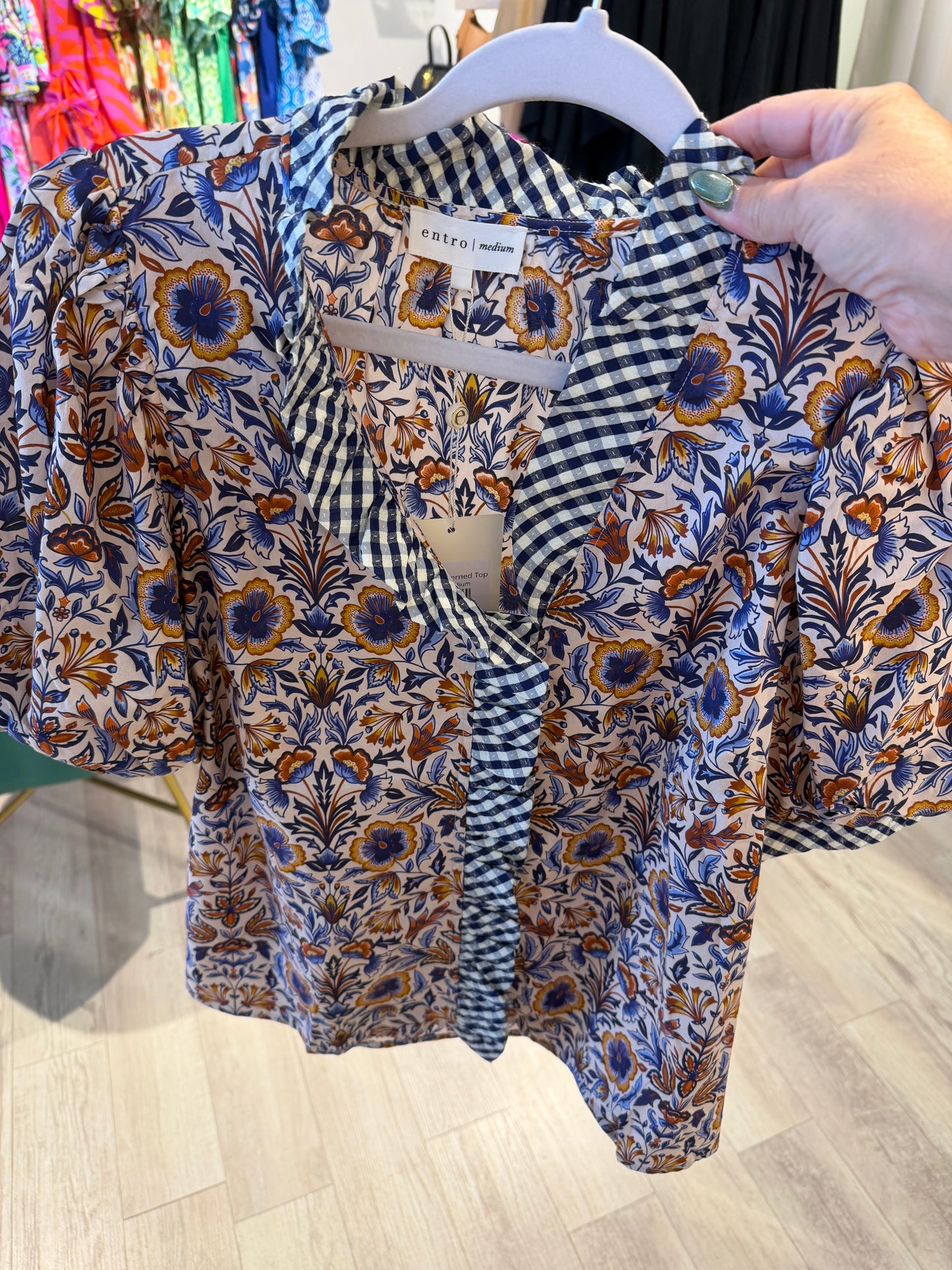 Perfectly Patterned Top