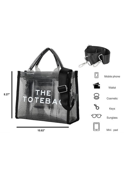 Clear Tote Bag