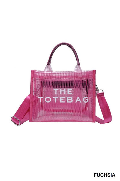 Clear Tote Bag