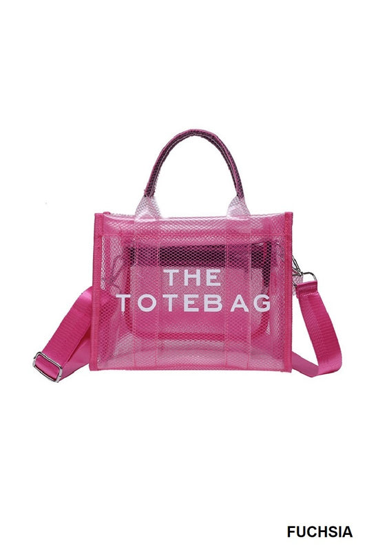 Clear Tote Bag