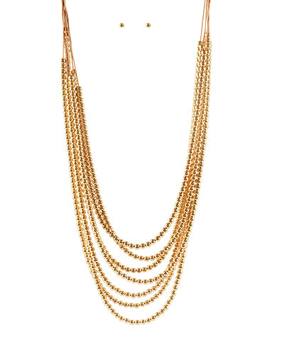 Ball Layering Necklace