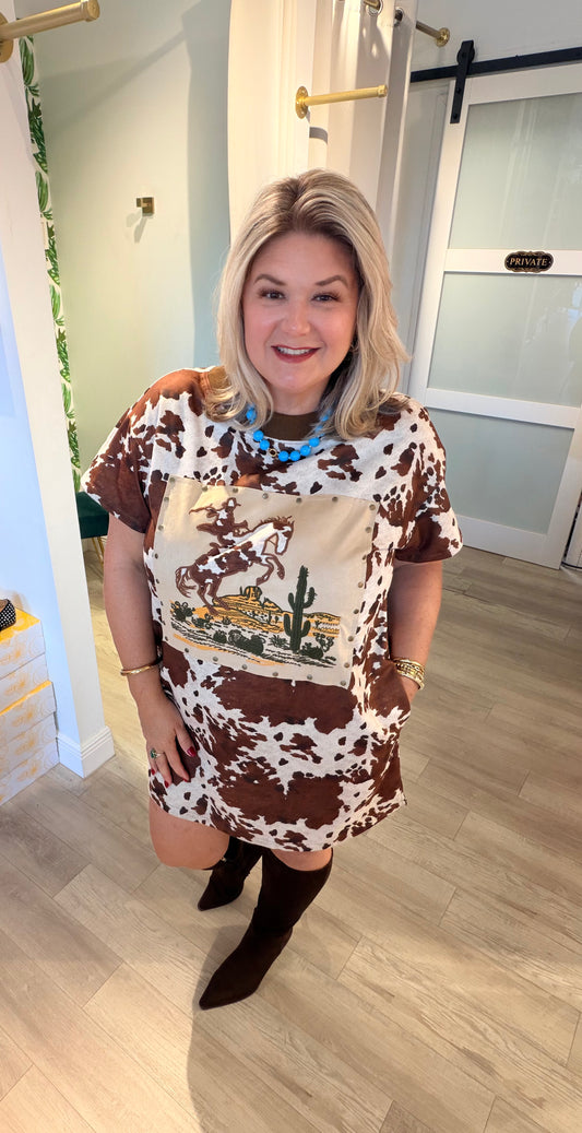 Meet Me at the Rodeo Dress