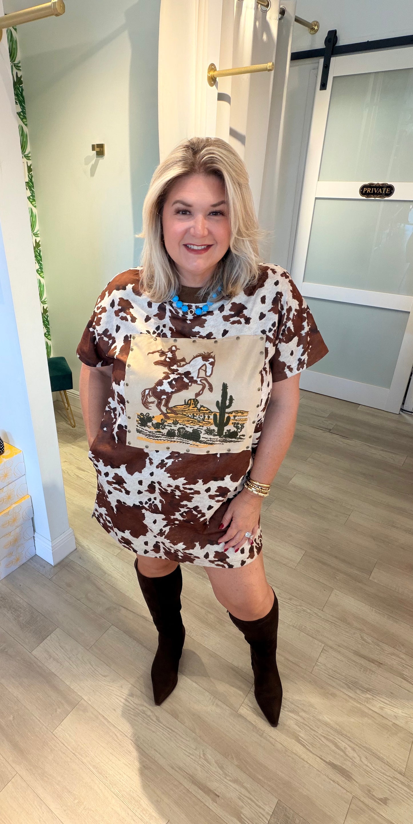 Meet Me at the Rodeo Dress